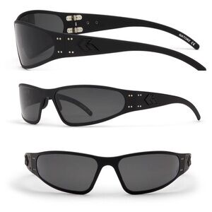Gatorz Wraptor Blackout Smoked Polarized Sunglasses